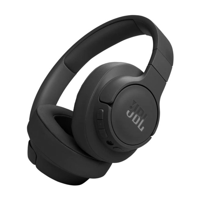 JBL Tune 770NC Vezeték nélküli, Bluetooth-os zajszűrős fejhallgató, Fekete (JBLT770NCBLK)