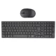 Dell Pro Compact vezeték nélküli MAGYAR (QWERTZ) billentyűzet + egér szett fekete, csendes (KM555)