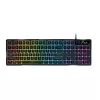 Genius GX Scorpion K7 fekete AI MAGYAR RGB LED háttér-világításos USB vezetékes gamer billentyűzet (31310054404)