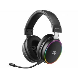   Sandberg HeroBlaster vezeték nélküli bluetooth headset - kényelmes viselet, RGB LED, kristálytiszta hangzás, ideális játékhoz és mindennapi használatra (126-42)