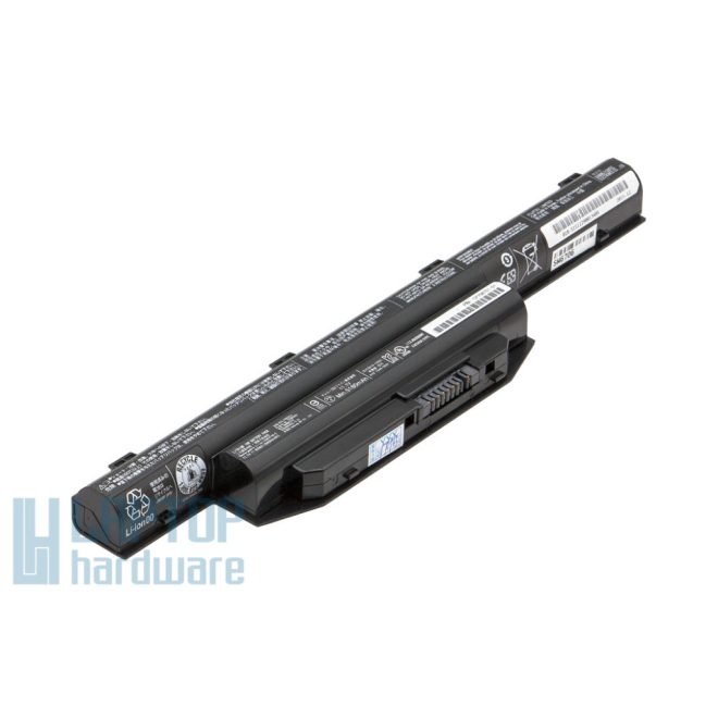 Fujitsu LifeBook E754 Laptop akkumulátor, gyári új, 6 cellás (4400mAh)