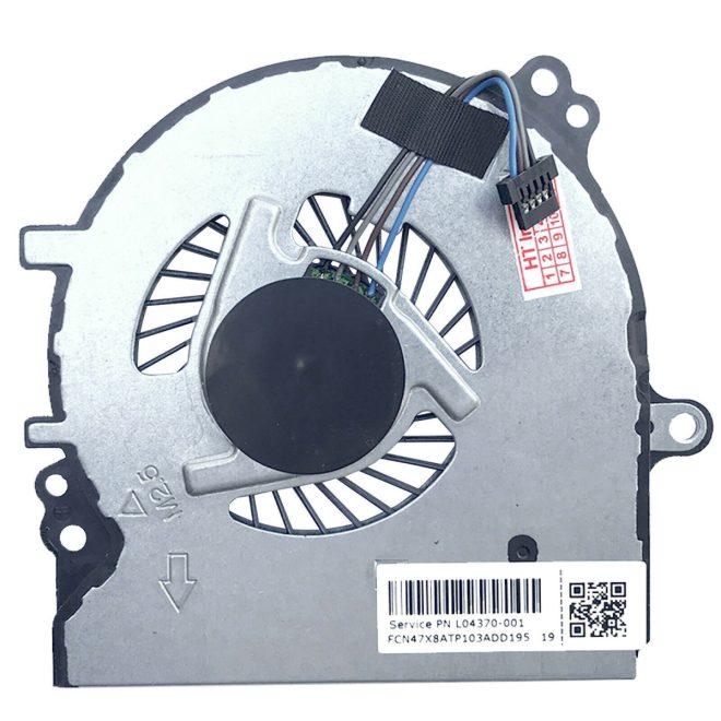 HP ProBook 430 G5 gyári új CPU hűtő ventilátor, beszerelési lehetőséggel, (L04370-001, NS65B02-17A17)