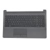 HP 250 G7, 255 G7 gyári új sötét szürke magyar billentyűzet modul (L50000-211)