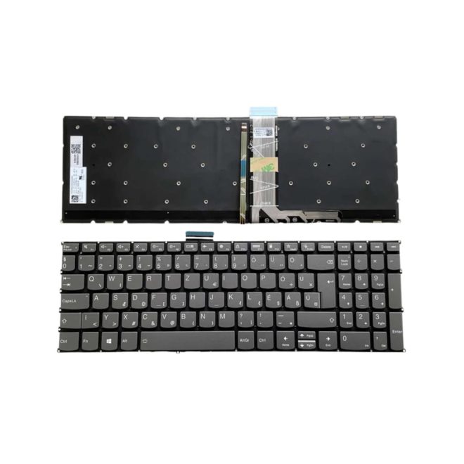 Lenovo IdeaPad 3-17ITL6 szürke magyar Laptop billentyűzet
