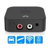 Audio Bluetooth Adapter, Vezeték Nélküli beszéd vagy zene továbbítás otthon vagy az autóban, 3,5mm Jack-RCA, fekete (BLS-B11)