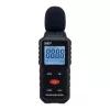 Digitális Hangerő, Hangnyomás, Zajszint, Környezeti-háztartási zaj decibel mérő, 30-130dB + 3db AAA elem (S8607)