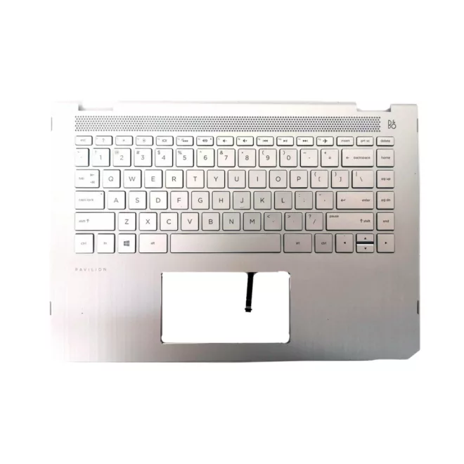 HP Pavilion X360 14-BA0 ezüst magyar Laptop billentyűzet