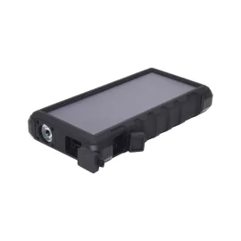   Sandberg 24.000 mAh napelemes hordozható power bank, USB-C 20W PD, USB-A 22,5W, Micro USB 18W beépített lámpával, vízálló, ütésálló, repülőgépre felvihető (420-38)