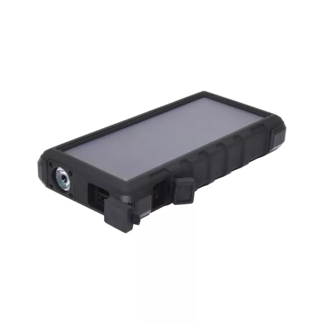 Sandberg 24.000 mAh napelemes hordozható power bank, USB-C 20W PD, USB-A 22,5W, Micro USB 18W beépített lámpával, vízálló, ütésálló, repülőgépre felvihető (420-38)