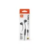 JBL Tune 305C vezetékes fülhallgató és mikrofon USB-C csatlakozóval - fekete design, tartós kialakítás, kompatibilis telefonokhoz, tabletekhez és laptopokhoz