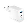 Univerzális 20W USB és USB-C PD QC Gyors töltő telefonhoz, tablethez, kamerához és fényképezőgéphez (Forever - TC-06-20AC)