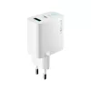 Univerzális 20W USB és USB-C PD QC Gyors töltő telefonhoz, tablethez, kamerához és fényképezőgéphez (Forever - TC-06-20AC)