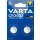 2db CR2032 CMOS alaplapi gomb elem, 3V-os Varta