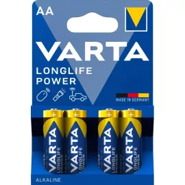   4db Varta Longlife Power AA ceruza elem távirányítóhoz (LR06)