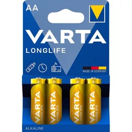 4db Varta Longlife AA ceruza elem távirányítóhoz (LR06)