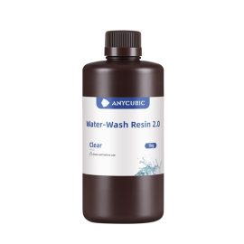   ANYCUBIC 1kg Átlátszó Gyanta 3D nyomatóhoz, Water Washable Resin Clear (SSX2CL-102A)