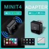 Wireless CarPlay & Android Auto adapter – 2in1 mini CarPlay Box, OEM vezetékes rendszerekhez, Plug & Play, iOS és Android kompatibilis, Mini T4