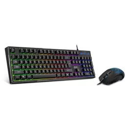   Scorpion KM-GX3 MAGYAR gaming USB vezetékes billentyűzet + egér Kombó, RGB (31330011405)