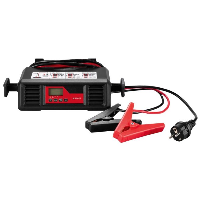 ULTIMATE SPEED® 17A Autós akkumulátortöltő, 12V-os Autóakku töltő, Segédindító, 75A Bikázó funkcióval (ULG 17 B2)
