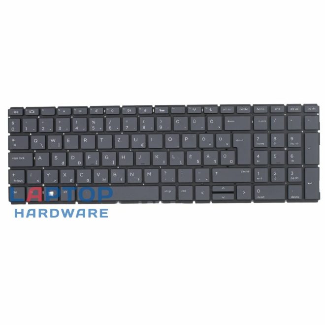 HP ProBook 455 G6 fekete magyar Laptop billentyűzet