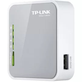   TP-Link Router WiFi N 3G - TL-MR3020 (150Mbps 2,4GHz; 4port 100Mbps; USB, UMTS/HSPA/EVDO modem komp.)