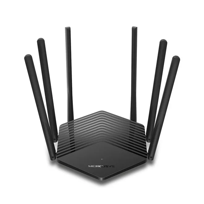 Mercusys Router WiFi AC1900 - MR50G (600Mbps 2,4GHz + 1300Mbps 5GHz; 3port 1Gbps, WPA2; MU-MIMO)