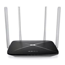   Mercusys Router WiFi AC1200 - AC12 (400Mbps 2,4GHz + 867Mbps 5GHz; 4port 100Mbps, WPA2)