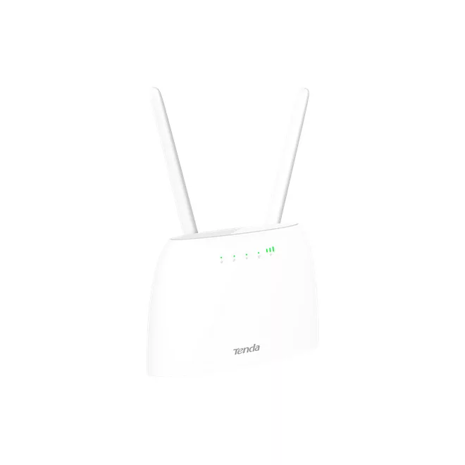 Tenda Router WiFi N 4G - 4G06 (VoLTE; 300Mbps 2,4GHz; 150Mbps 4G; 2port 100Mbps; 1port Tel; 2+2 antenna)