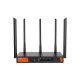 Tenda Router WiFi AX3000 Hotspot - W30E (574Mbps 2,4GHz + 2402Mbps 5GHz; 4port 1Gbps, Max 200 user)