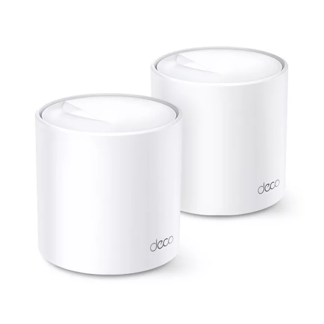 TP-Link Mesh WiFi AX1800 Deco X20 (2 pack; 574Mbps 2,4GHz + 1204Mbps 5GHz; WPA3)