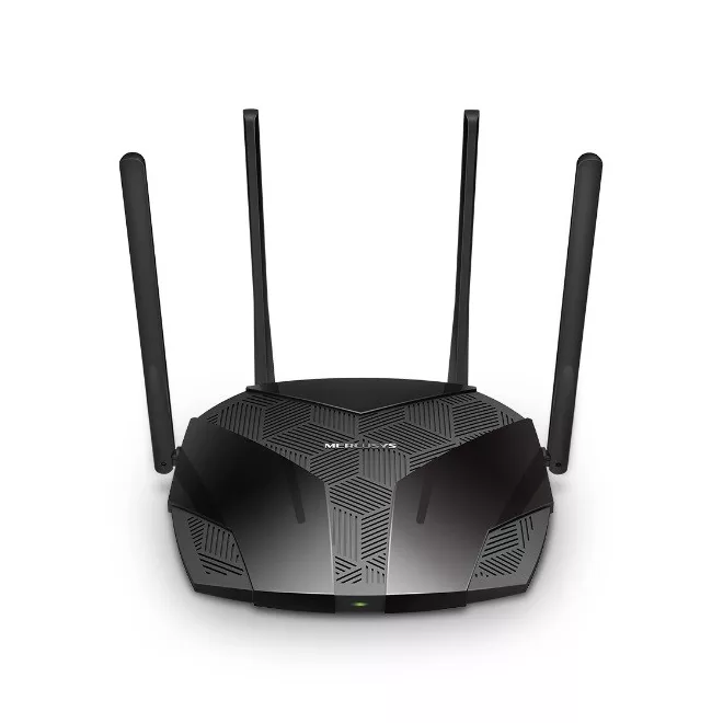 Mercusys Router WiFi AX3000 - MR80X (574Mbps 2,4GHz + 2402Mbps 5GHz; 4port 1Gbps, WPA3; MU-MIMO; OFDMA)