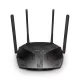 Mercusys Router WiFi AX3000 - MR80X (574Mbps 2,4GHz + 2402Mbps 5GHz; 4port 1Gbps, WPA3; MU-MIMO; OFDMA)