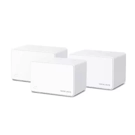   Mercusys Mesh WiFi AX3000 - Halo H80X (2 pack; 574Mbps 2,4GHz + 2402Mbps 5GHz; 3x 1Gbps; WPA3)