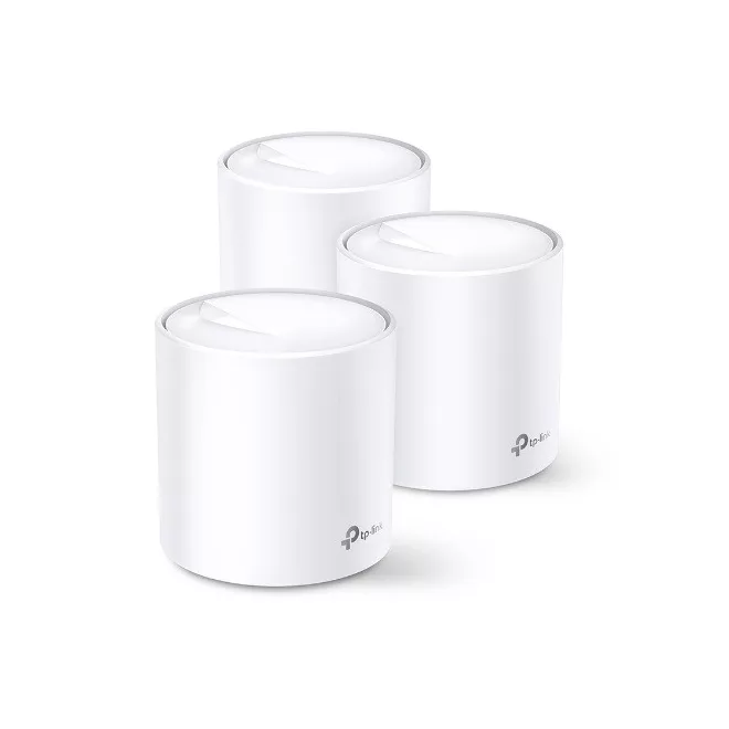 TP-Link Mesh WiFi AX1800 Deco X20 (3 pack; 574Mbps 2,4GHz + 1204Mbps 5GHz; WPA3)