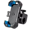 Univerzális Kerékpáros, Motoros Telefontartó, 4-6,7 colig, 360 fokban forgatható fekete (Platinet PUBH2304)