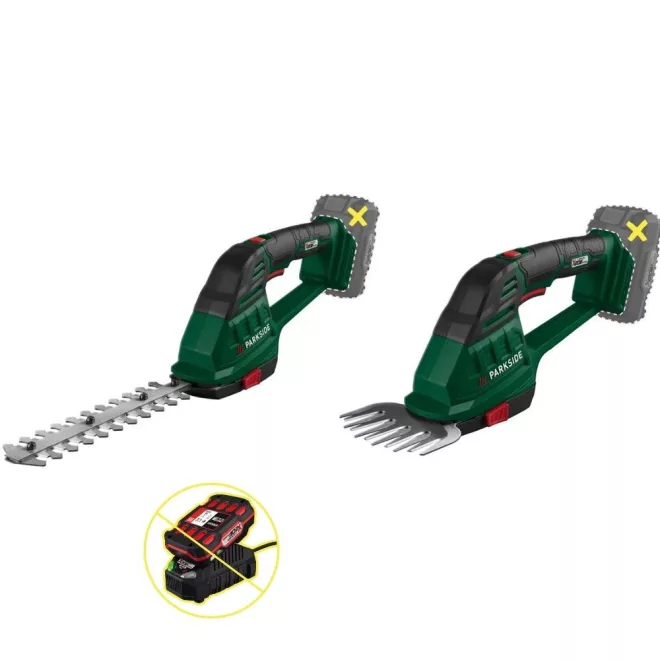PARKSIDE® Akkus Kerti Fű és Sövénynyíró 20V (PAGS 20-Li A1)