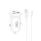 Autós USB-C (30W) és USB (18W) töltő adapter szivargyújtó aljzat + kábel - praktikus és kompakt megoldás telefonok, navigációs eszközök és más készülékek gyors töltésére útközben