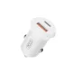 Autós USB-C (30W) és USB (18W) töltő adapter szivargyújtó aljzat - praktikus és kompakt megoldás telefonok, navigációs eszközök és más készülékek gyors töltésére útközben