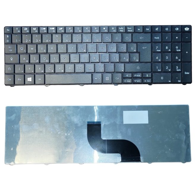 Packard Bell EasyNote TM94 fehér magyar Laptop billentyűzet