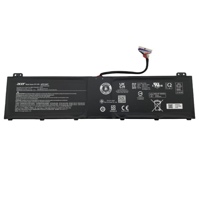 Acer Predator Helios 300 PH315-55s Laptop akkumulátor, gyári új, 4 cellás (5884mAh)