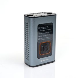   Platinet 3in1 hordozható autós kompresszor, pumpa, beépített LED lámpával, 5W 4000mAh powerbank funkcióval, maximum 10 bar nyomás, digitális kijelző (PTC22)