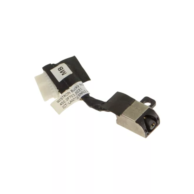 Dell Inspiron 5480, 5580, Vostro 5481, 5581 gyári új DC tápaljazat, DC-Jack kábellel (RYTJK, R5Y3V)