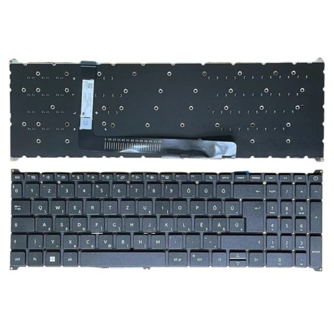 Acer Aspire A315-53G fekete magyar Laptop billentyűzet