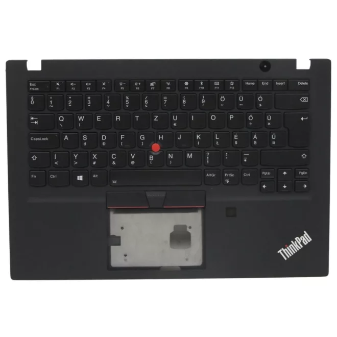 Lenovo ThinkPad T490s, T495s gyári új MAGYAR háttér-világításos billentyűzet modul trackpointtal (02HM288)