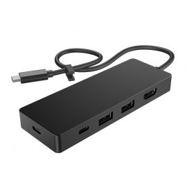   HP USB-C Travel Hub G3, Dokkoló, 2x USB-C, 2x USB 3.1, HDMI (86S97UT)  