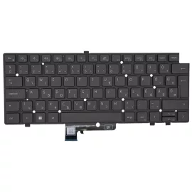   Dell Latitude 7440, 7450, 7640, 7650 gyári új MAGYAR háttér-világításos laptop billentyűzet (M6FC6)