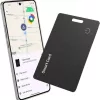 Android-os nyomkövető kártya, ultra vékony 1,8mm, Smart Card Find Hub, Lokátor újratölthető belső akkuval