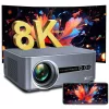 FULL HD LED X6 Videóprojektor TV Natív 1920x1080p, 700 ANSI Lumen, 4K és 8K támogatás, Android 13.0, WiFi, Bluetooth 6, Kontraszt 5.000:1, Netflix, Disney+, Youtube, házi mozi, MAGYAR nyelvű menüvel