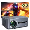 FULL HD LED X6 Videóprojektor TV Natív 1920x1080p, 700 ANSI Lumen, 4K és 8K támogatás, Android 13.0, WiFi, Bluetooth 6, Kontraszt 5.000:1, Netflix, Disney+, Youtube, házi mozi, MAGYAR nyelvű menüvel