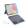 Epico Backlit Keyboard Case iPad Pro 11" M4/M5 magyar billentyűzetes tok, háttérvilágítással, trackpaddel, levehető billentyűzettel, szürke (90311101300002)